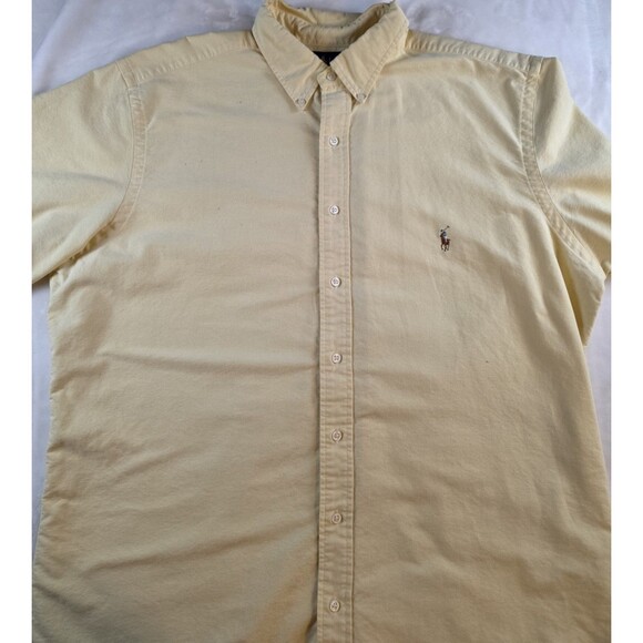 Polo Ralph Lauren Men's XLT Tall Short Sleeve‎ Button Down Shirt - Picture 1 of 10